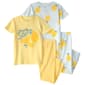 Toddler Girl Carter''s 4Pc Simply The Zest/Lemons Cttn Pj Set - image 1