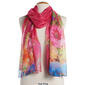 Womens Renshun Large Floral Edge Oversized Oblong Scarf - image 3