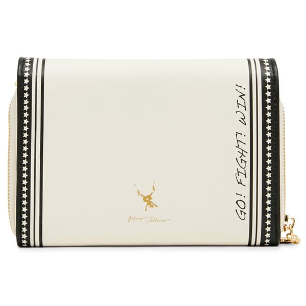 Betsey Johnson Shake Your Pom Poms Crossbody Wallet