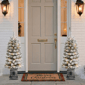 Puleo International 3.5ft. LED Spruce Christmas Trees - Set of 2 - image 2