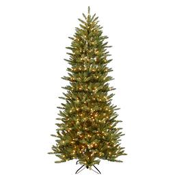 Franklin Fir 10ft. Pre-Lit Slim Christmas Tree