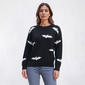 Petite Rio & Rian Long Sleeve Bat Pullover Sweater - image 1