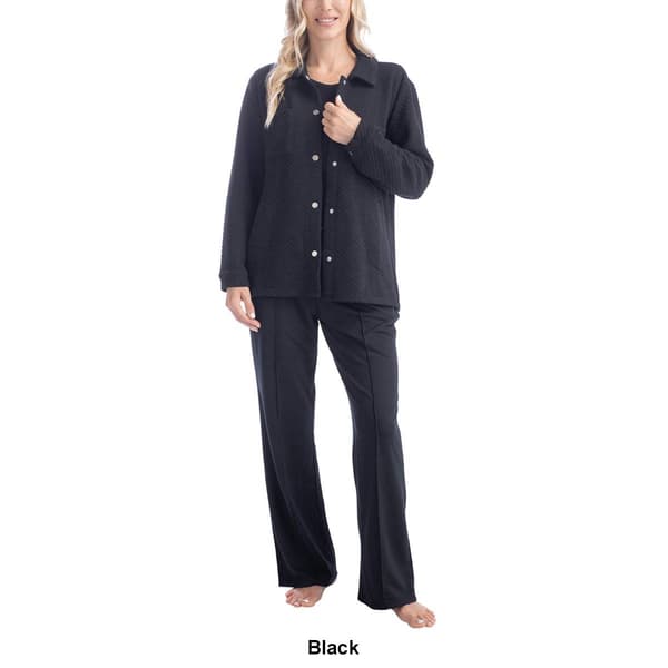 Womens Tall MUK LUKS&#174; 3pc. Sleep & Lounge Pajama Set
