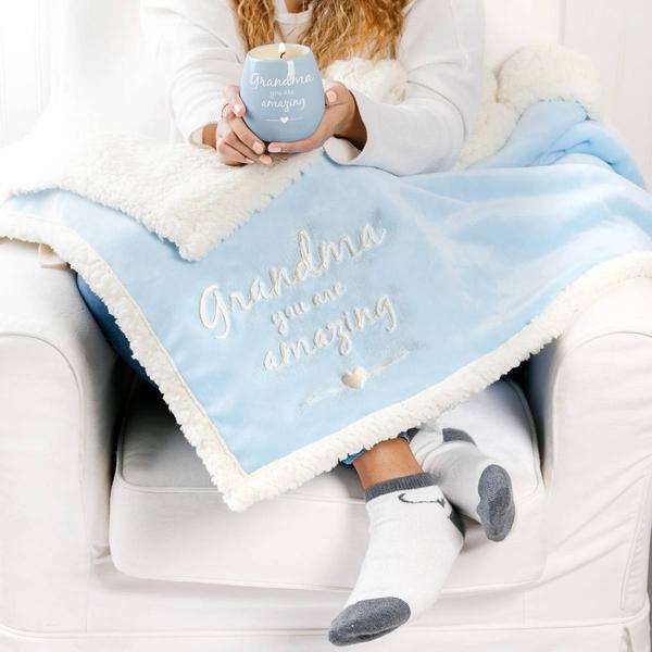 Pavilion Grandma 3pc. Blanket Gift Set