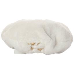 Womens Karl Lagerfeld Faux Fur Beret
