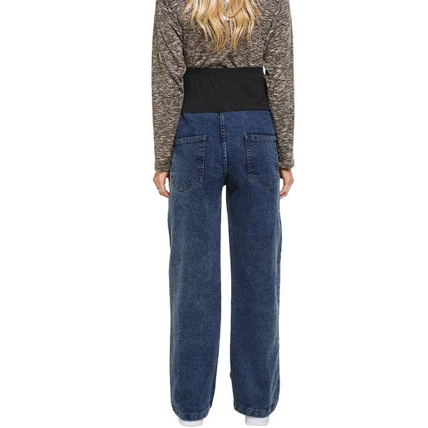 Womens Times Two Maternity Stretch Tie Waist Relaxed Fit Pants