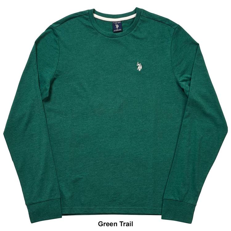 Mens U.S. Polo Assn.® Embroidered Logo Long Sleeve Tee