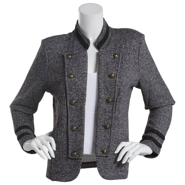 Womens Tommy Hilfiger Marled Band Jacket - image 