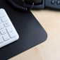 Floortex® Desktex® Black Vinyl Rectangular Desk Pad - image 3