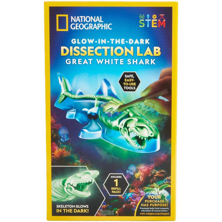 National Geographic Glow-in-the-Dark Great White Shark Lab