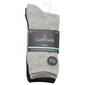 Womens Cuddl Duds® 5pk. Heather Crew Socks - image 2