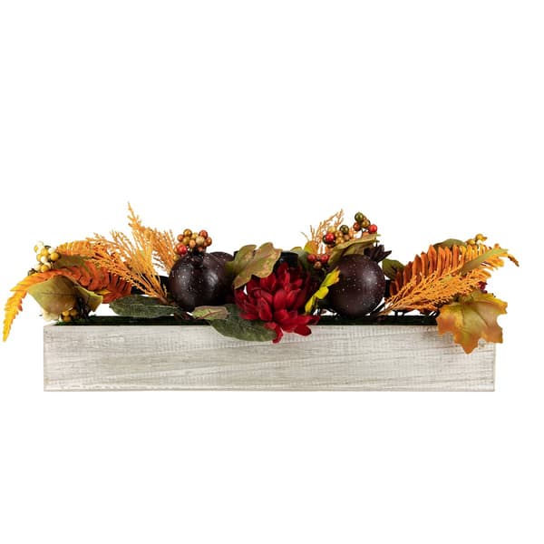 Northlight Seasonal 24in. Autumn Harvest 3-Piece Candle Holder