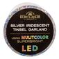 Kurt Adler 32.8ft. LED Tinsel Garland w/ Multi-Color Lights - image 1