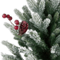 Northlight Real Touch™ 25in. Potted Flocked Fir Christmas Tree - image 4