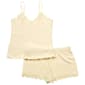 Womens Laura Ashley Crinkle Rib Camisole & Short Pajama - image 2