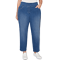 Plus Size Alfred Dunner Austin Stud Denim Pants - Short Length - image 1