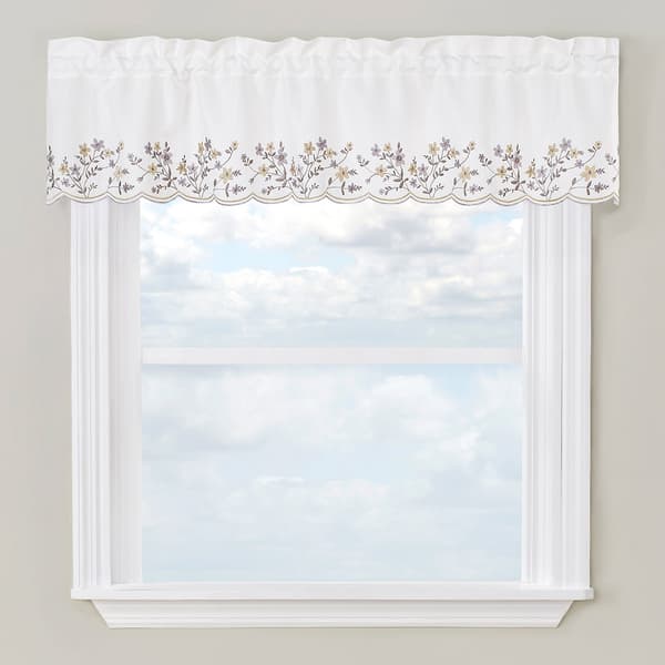 Bloom Embroidered Valance - image 