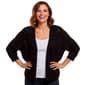 Plus Size 89th & Madison 3/4 Sleeve Pointelle Shrug - image 1