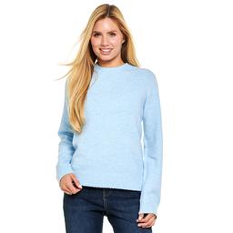Petite Architect® Long Sleeve Solid Raglan Sleeve Sweater