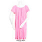 Plus Size Exquisite Form Solid Flutter Sleeve Nightgown - image 2