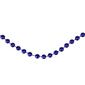 Northlight Seasonal Shiny Sapphire Beaded Christmas Garland - image 1