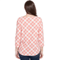 Womens Ruby Rd. Must Haves II Hello Autumn Plaid Tee - image 2