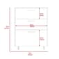 FM FURNITURE Penny 3 Drawer Storage Cabinet - image 8