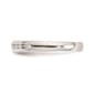 Pure Fire 14kt. White Gold Lab Grown 11-Stone Channel Band - image 3