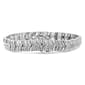 Haus of Brilliance Silver 3ctw. Diamond Chevron Link Bracelet - image 2
