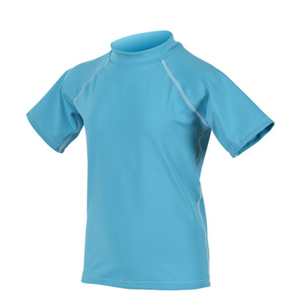 Toddler Little Dolfin&#40;R&#41; Rash Guard Swim Shirt - Turquoise - image 