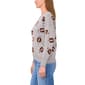 Womens Vince Camuto Long Sleeve Football Sweater - image 3