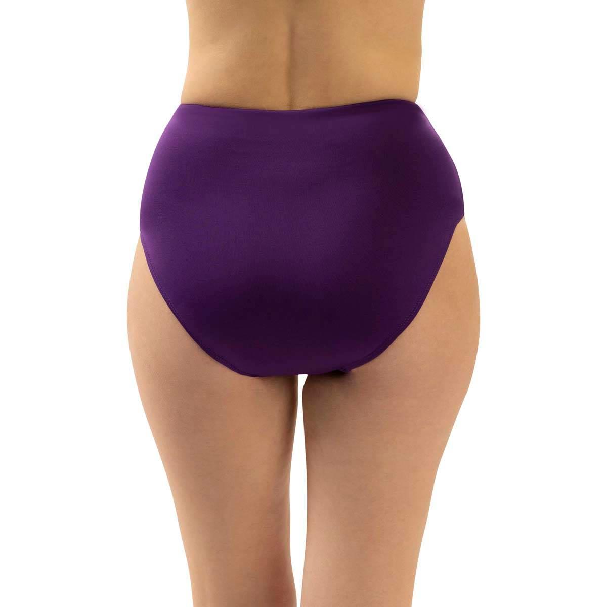 Womens Dolfin® Aquashape High Waisted Solid Swim Bottoms