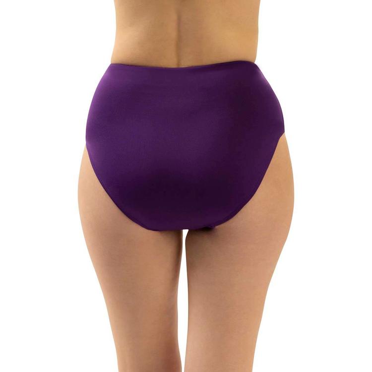 Womens Dolfin® Aquashape High Waisted Solid Swim Bottoms