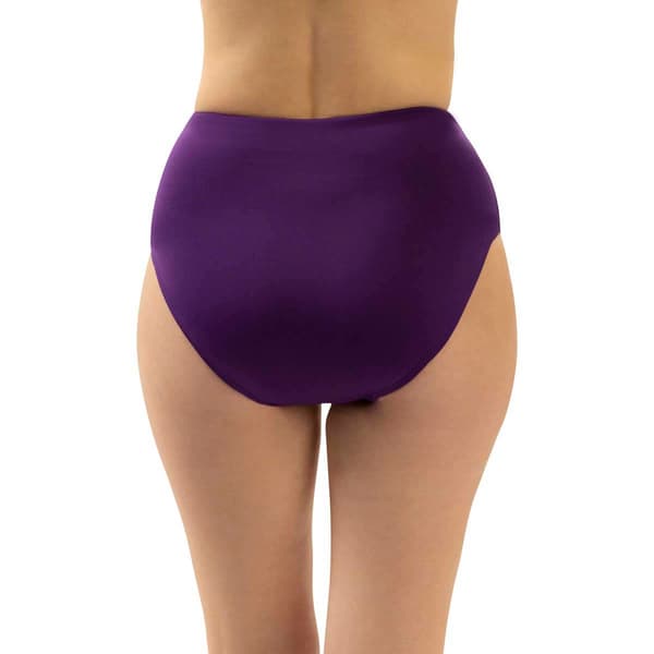 Womens Dolfin® Aquashape High Waisted Solid Swim Bottoms