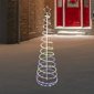 Northlight 6ft. LED Color Changing Outdoor Spiral Christmas Tree - image 2