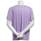 Womens MUK LUKS® Short Sleeve Solid Scoop Neck Pajama Tee - image 5