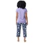 Womens HUE Summertime Short Sleeve Tee & Capri Pajama Set - image 3