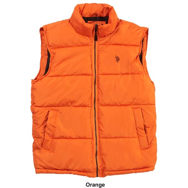 Mens U.S. Polo Assn.® Solid Signature Puffer Vest