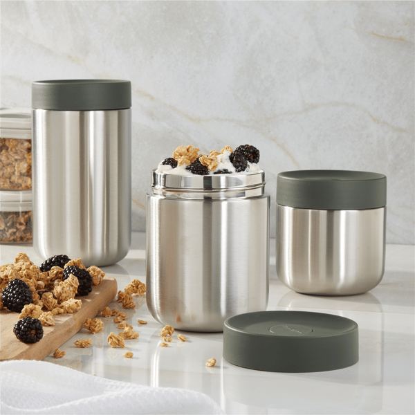 BergHOFF Nommie Stainless Steel 17oz Food Container