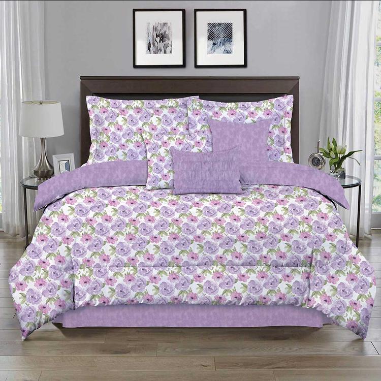 Ashley Cooper(tm) 7pc. Tossed Floral Comforter Set