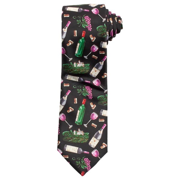 Mens Nicole Miller Winery Tie - image 