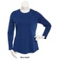 Juniors Plus Aveto Long Sleeve Crew Neck Tee - image 7