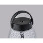 Adesso Cassius Cordless LED Tall Table Lantern w/ Glass Shade - image 3