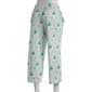 Womens MUK LUKS® Lotus Palm Tile Cloud Knit Capri Pajama Pants - image 3