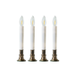 IMC Arlington Antique Bronze LED Window Candle W/Timer 4pc. Set - image 2