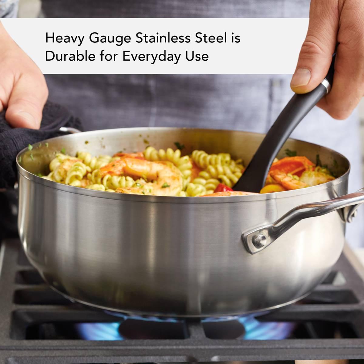 KitchenAid® Stainless Steel 3-Ply Base 4qt. Casserole