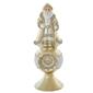 Kurt Adler 8.75in. Noble Gems Glass Santa Tree Topper - image 1