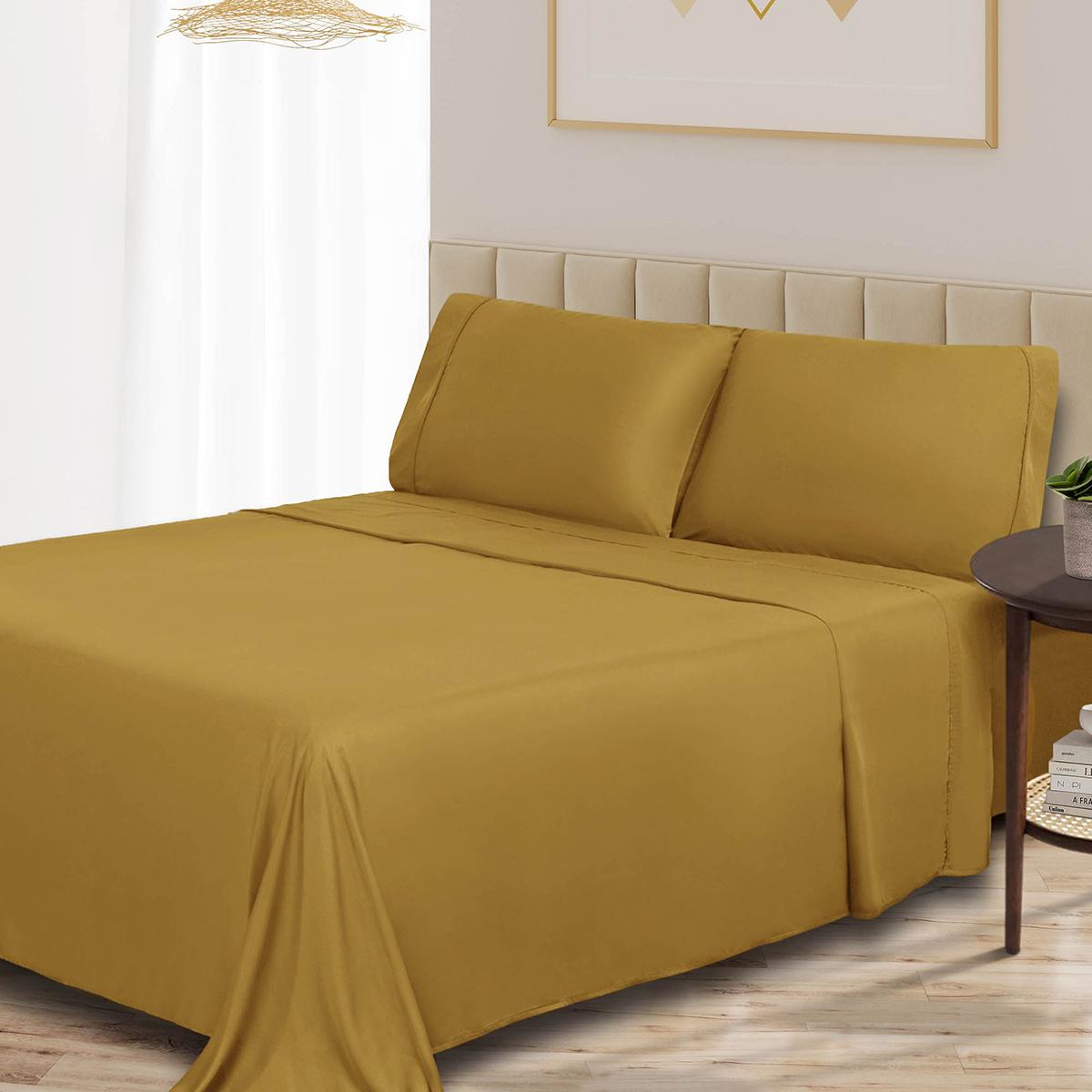 Superior 300 Thread Count Solid Deep Pocket Sheet Set