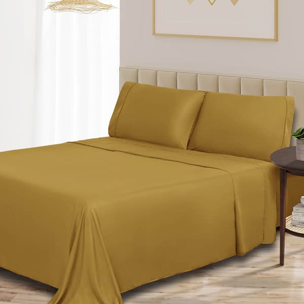 Superior 300 Thread Count Solid Deep Pocket Sheet Set - image 