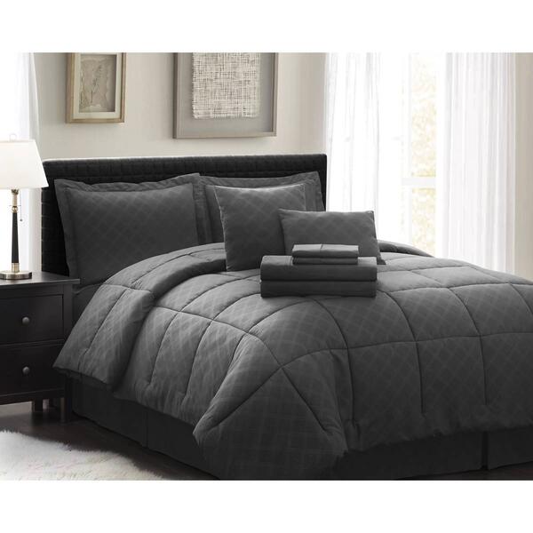 Spirit Linen Home&#40;tm&#41; 10pc Bed in a Bag Comforter Set - image 